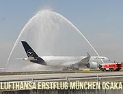 Lufthansa baut Asien-Drehkreuz weiter aus: Neue Nonstopverbindung von München nach Osaka wurde eröffnet (©Foto: Marikka-Laila Maisel)